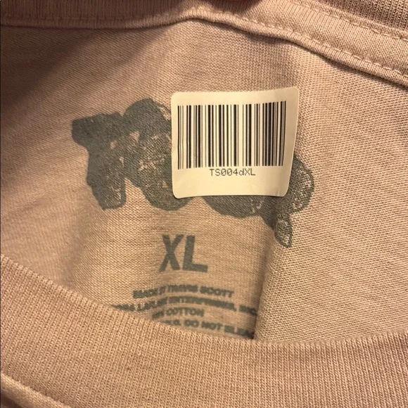 Travis Scott Long Sleeve Tee in Light Brown - Picture 3 of 4